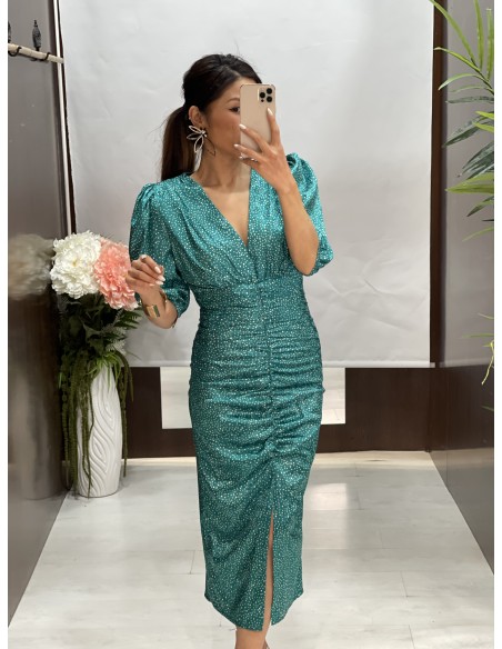 Vestido Ximena Verde