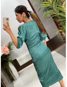 Vestido Ximena Verde 2