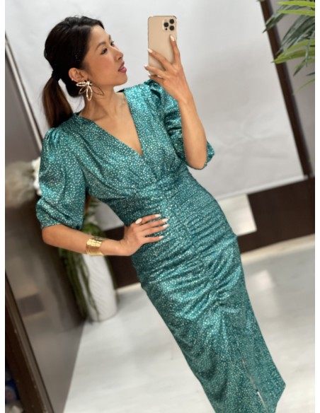 Vestido Ximena Verde