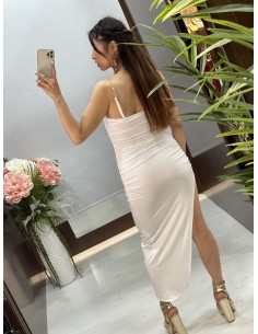 Vestido Tira Brillo 761 2