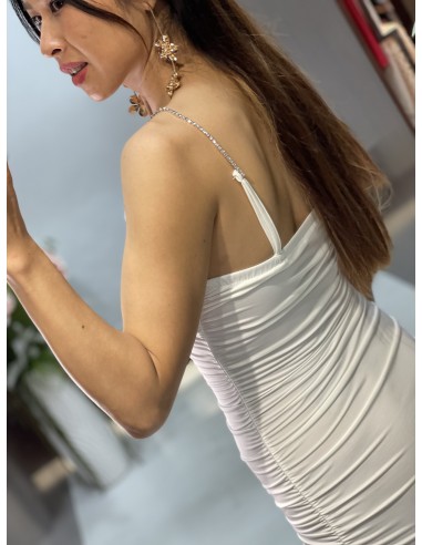 Vestido Tira Brillo 761