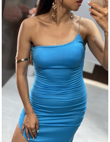 Vestido Tira Brillo 761