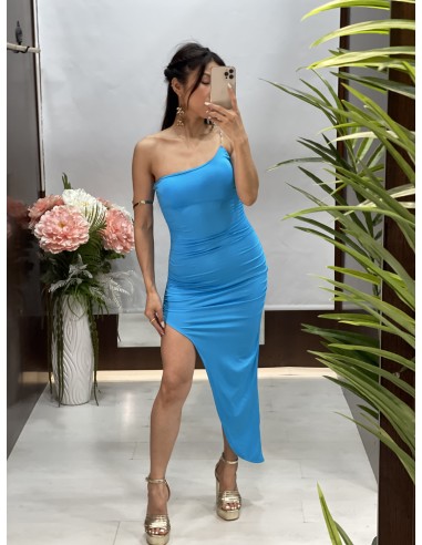 Vestido Tira Brillo 761