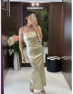 Vestido Metalizado 396
