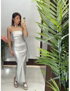 Vestido Metalizado 396 2