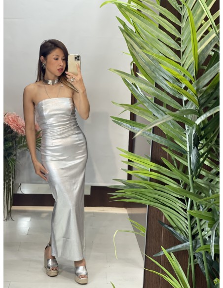 Vestido Metalizado 396