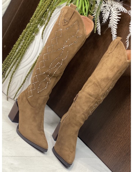 Bota Amore Camel