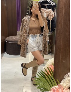 Bota Hebilla Beige 2