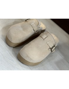 Zueco Beige PLataforma