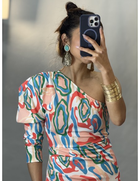 Vestido Estampado 514