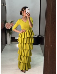 Vestido Multivolantes Lima