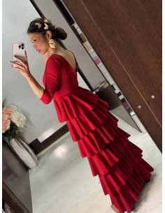 Vestido Multivolantes