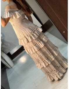 Vestido Caye Beige 2