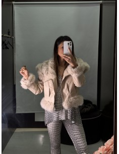 Cazadora Alexi Beige 2