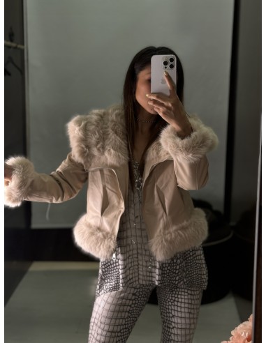 Cazadora Alexi Beige