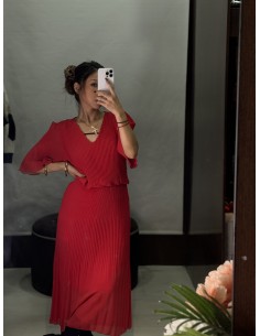 Vestido Plisado 709 2