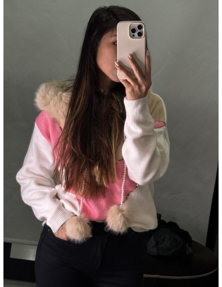 Jersey Pompon Rosa