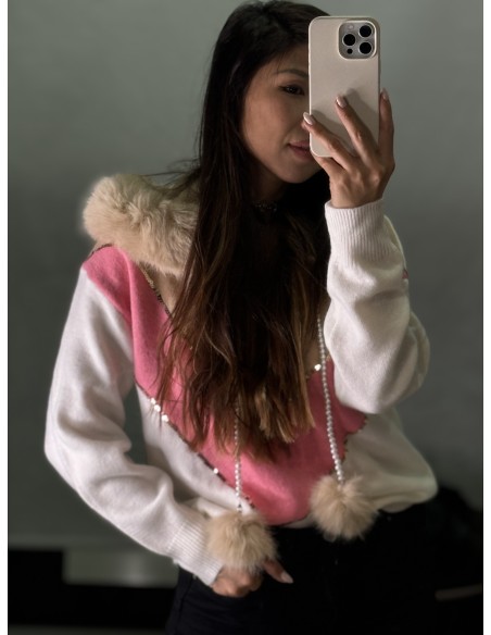 Jersey Pompon Rosa
