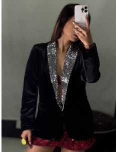 Blazer TercioGlam Plata