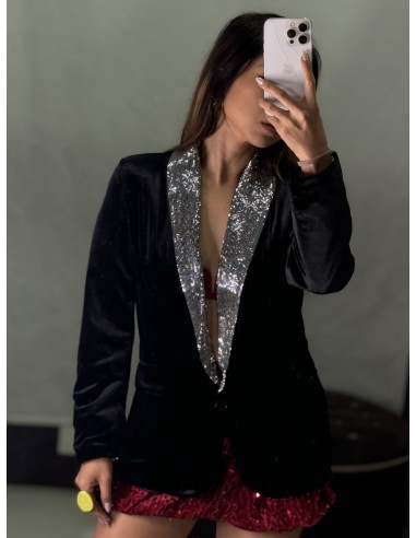 Blazer TercioGlam Plata