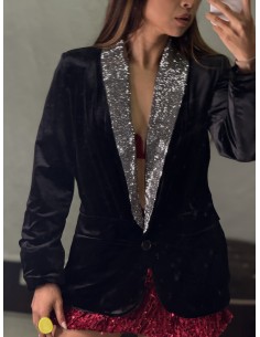 Blazer TercioGlam Plata 2