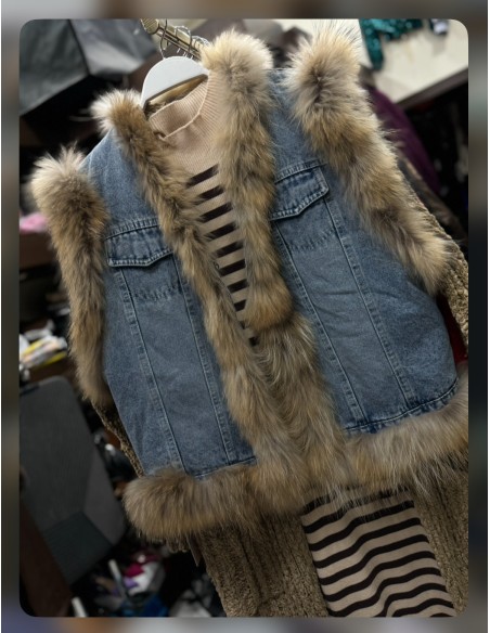 Chaleco Peluchito Vaquero