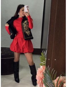 Vestido  E406 Rojo 2