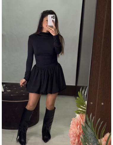 Vestido E406 Negro