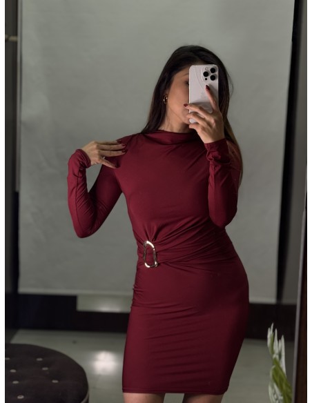 Vestido Burdeos