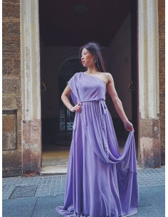 Vestido Valeria Malva