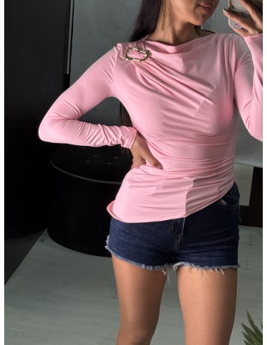 Top Broche 796 Rosa