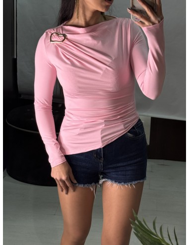 Top Broche 796 Rosa