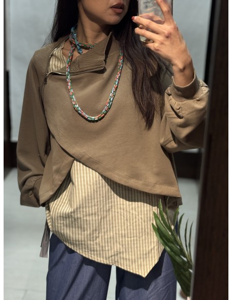 Sudadera Mola Camel