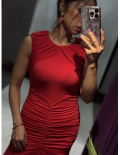 Vestido Noche 515Rojo