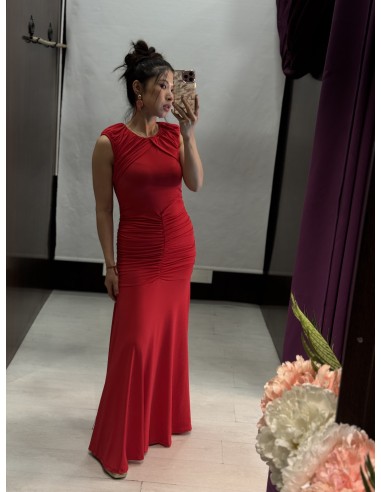 Vestido Noche 515Rojo