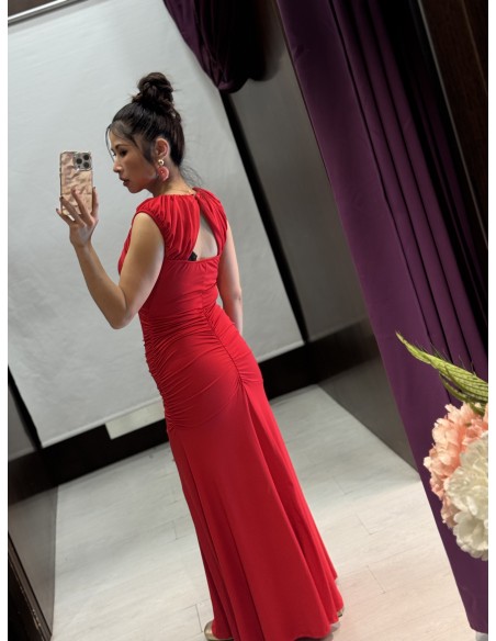 Vestido Noche 515Rojo