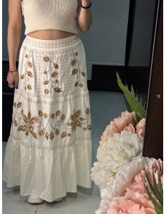 Falda Bordada 003