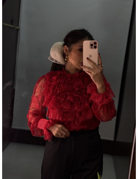Camisa Encaje 712