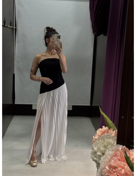 Vestido Combinada 754