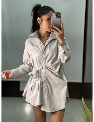 Bluson Camisero Gris