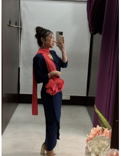 Vestido Ameli Marino