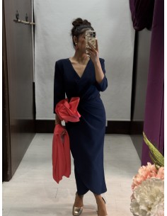 Vestido Ameli Marino 2