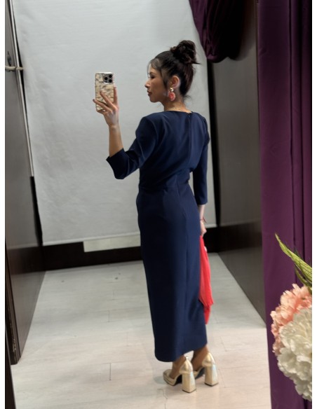 Vestido Ameli Marino