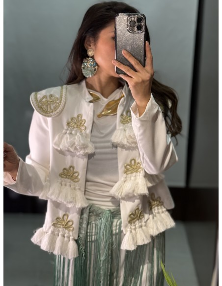 Cazadora Ole Blanca