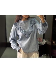 Camisa Romantica Vaquera