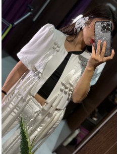 Cazadora Ole Ole Blanco