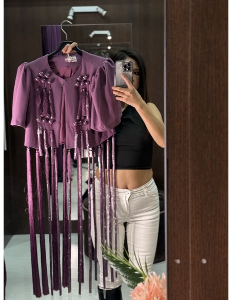 Cazadora Ole Ole Morado