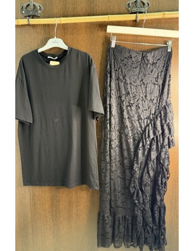 Conjunto Falda Encaje