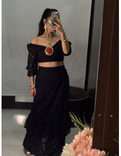 Conjunto Brocado 539Negro 2