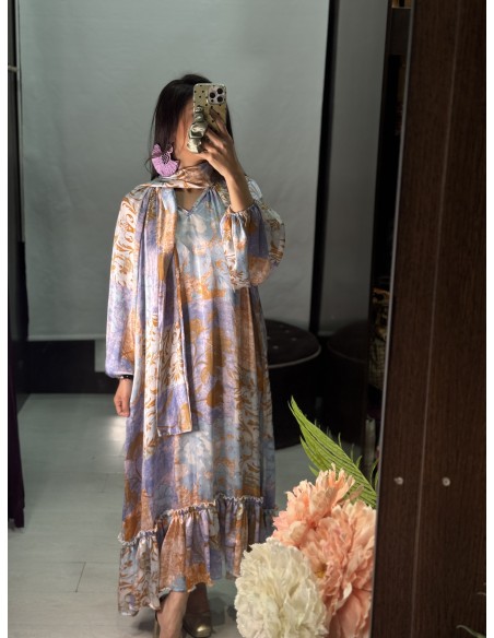 Vestido Nina Celeste